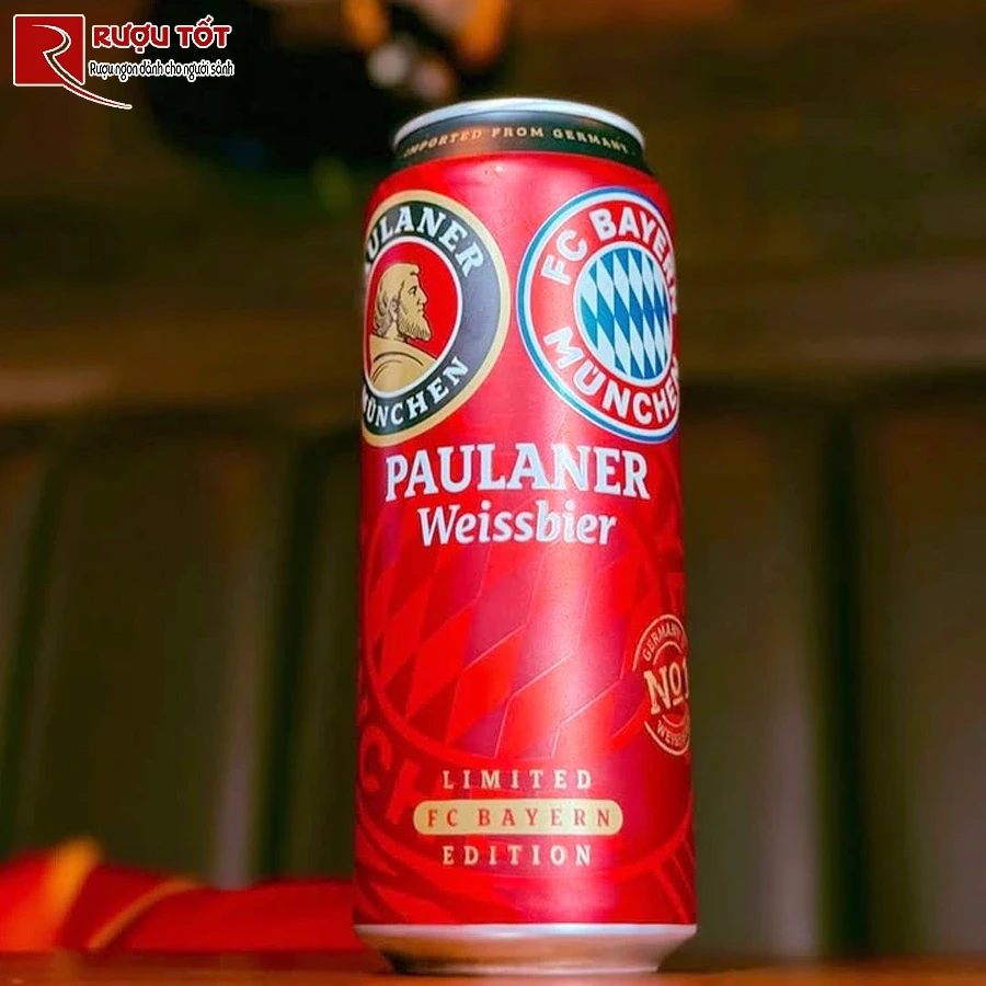 bia paulaner limited weissbier bayern munich lon 500ml