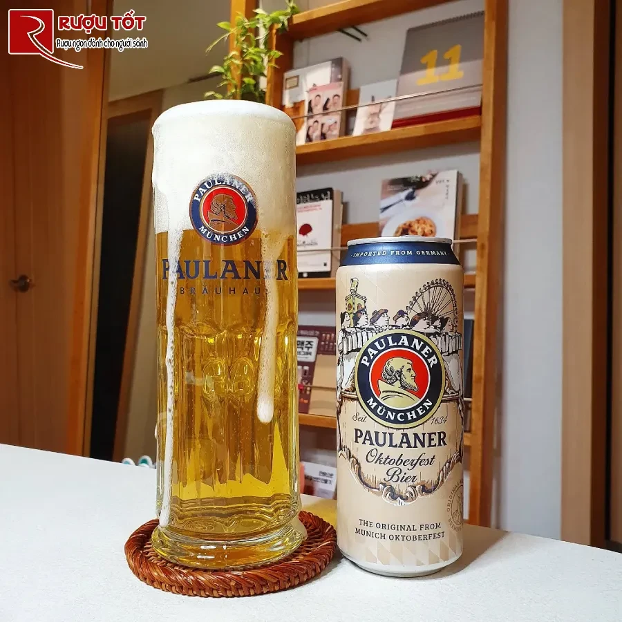 bia paulaner oktoberfest lon 500ml 6% chinh hang