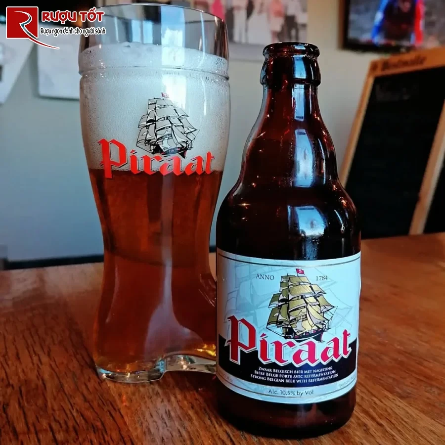 bia piraat 10,5% nhap khau bi chinh hang