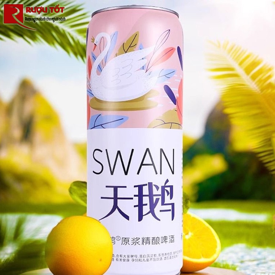 bia thien nga trung quoc swan hong bom 10l