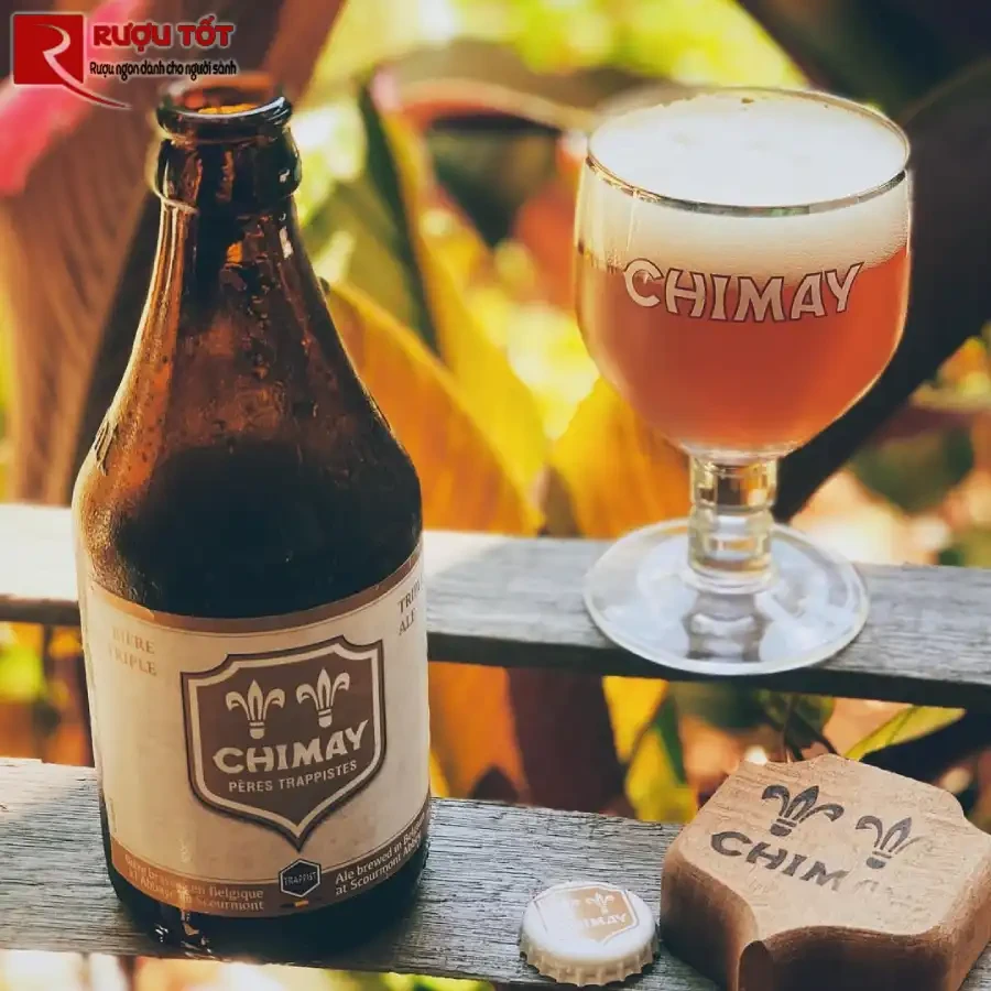 chimay white beer 330ml