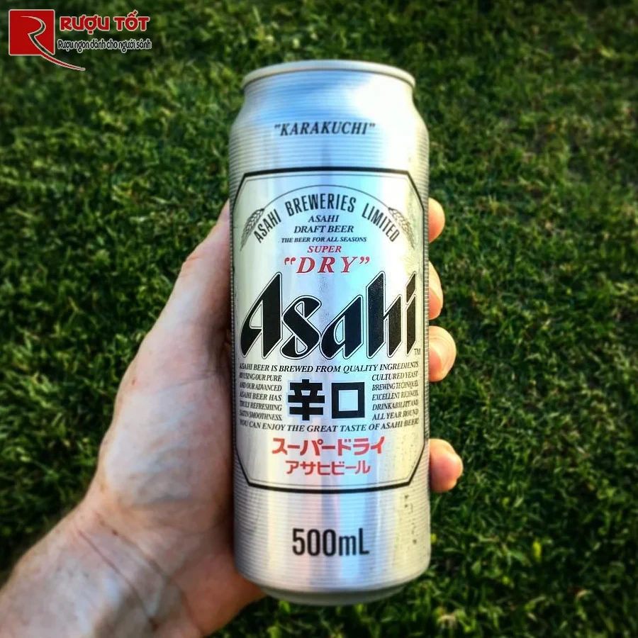 gia bia asahi 500ml