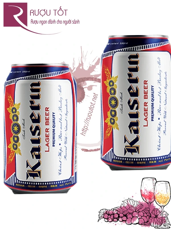 Bia Kaiserin Đỏ 5% 330ml