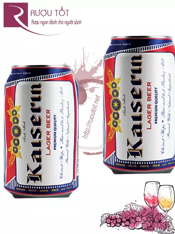 Bia Kaiserin Đỏ 5% 330ml