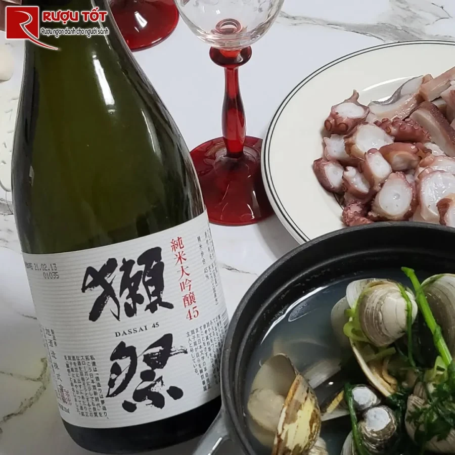 ruou sake dassai 45 chinh hang