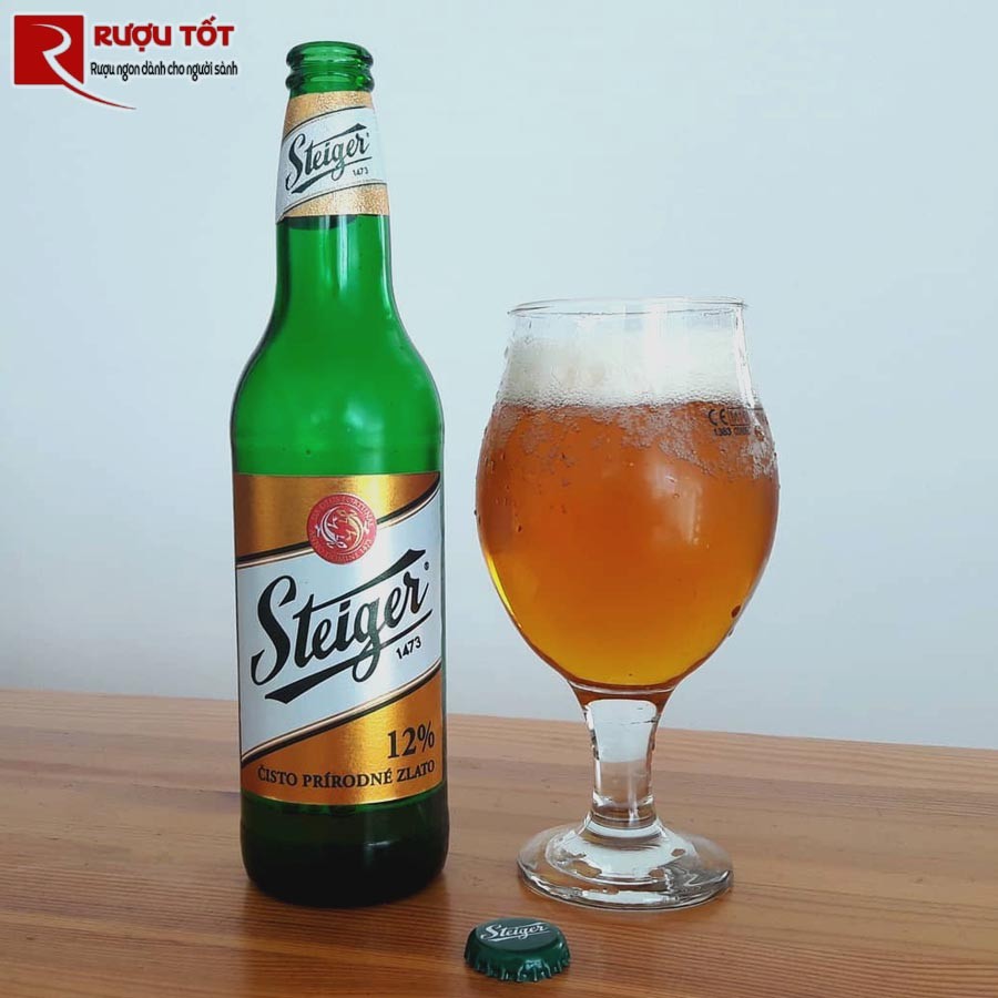 Steiger 12 Gold Lager Chai 500ml