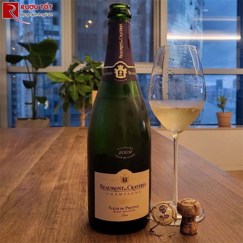Champagne Beaumont Des Crayeres Fleur De Prestige Blanc Millesime