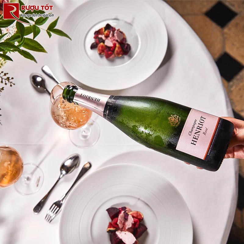 Champagne Pháp Henriot Rose