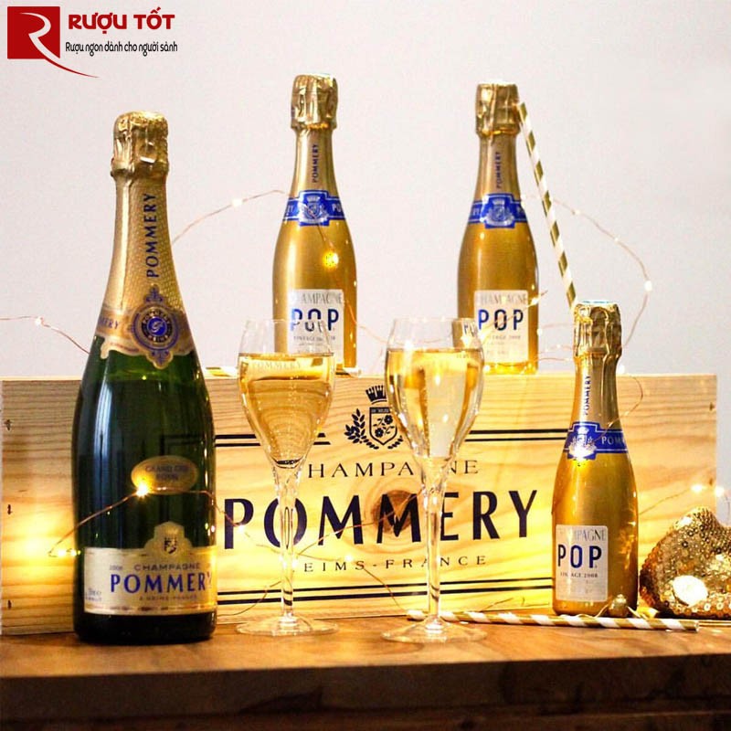Champagne Pháp Pommery