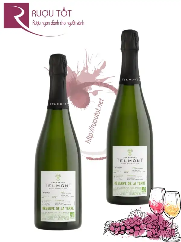 Rượu Champagne Telmont Reserve De La Terre