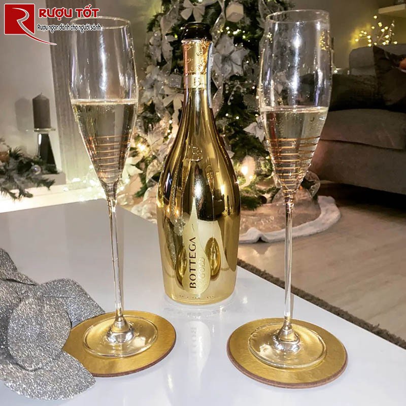 Rượu Champagne Bottega Gold chính hãng