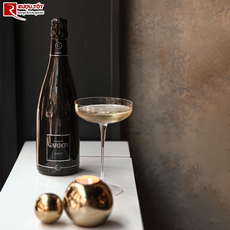 Rượu Champagne Carbon Brut cao cấp