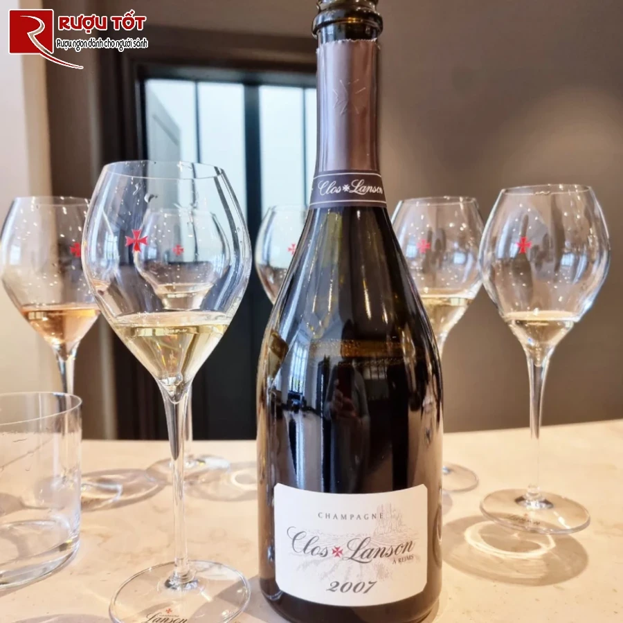 ruou champagne clos lanson chinh hang