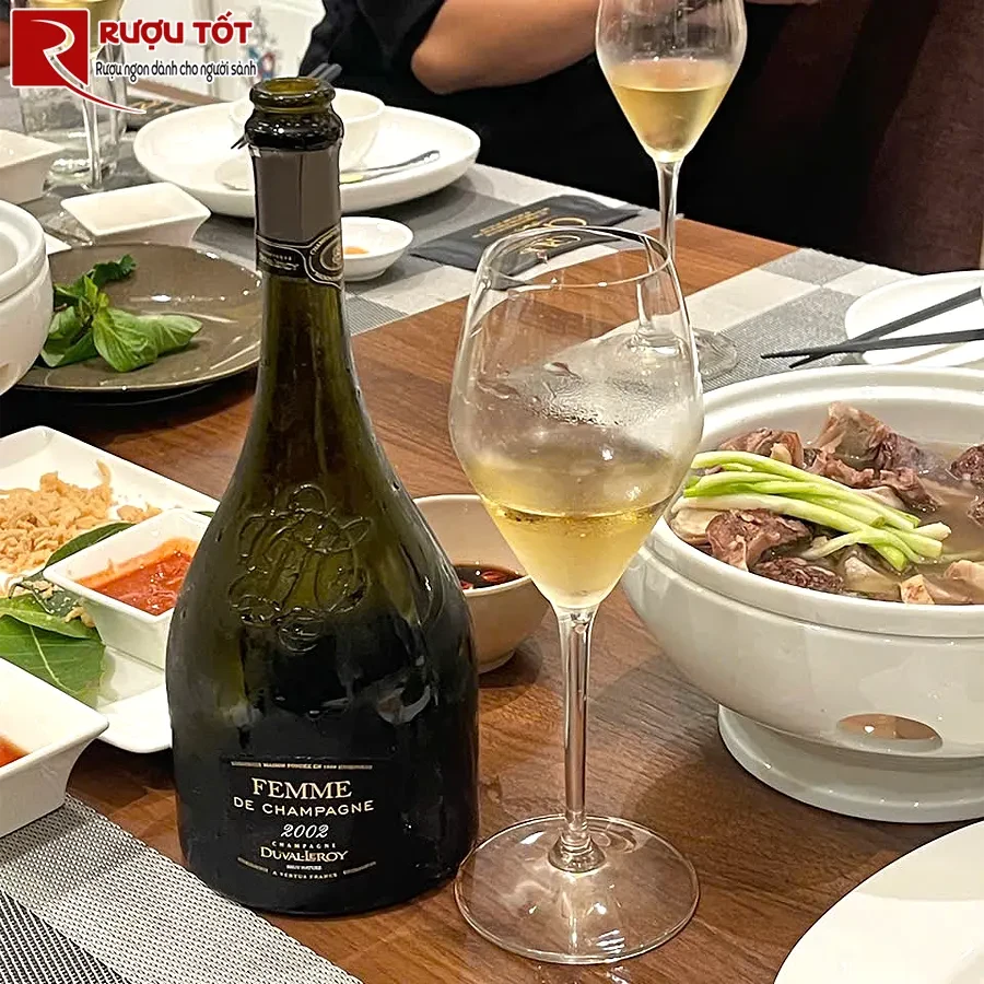 Rượu Champagne Duval Leroy Femme Brut Nature
