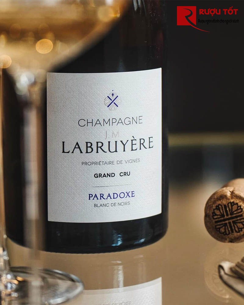 rượu Champagne JM Labruyere Paradoxe Blanc de Noirs