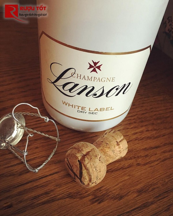Rượu Champagne Lanson White Label 750ml