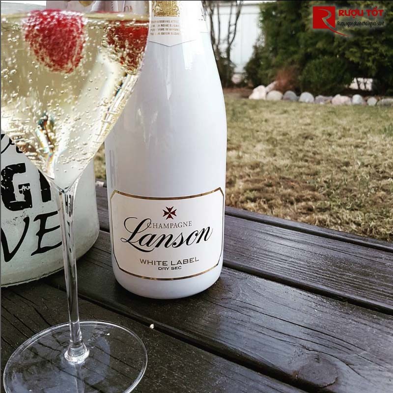 Rượu Champagne Lanson White Label