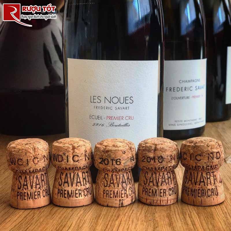 Rượu Champagne Les Noues Frederic Savart Ecueil Chính hãng