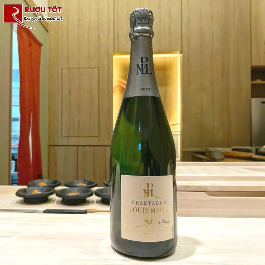 ruou champagne p louis martin brut 750ml 12% phap