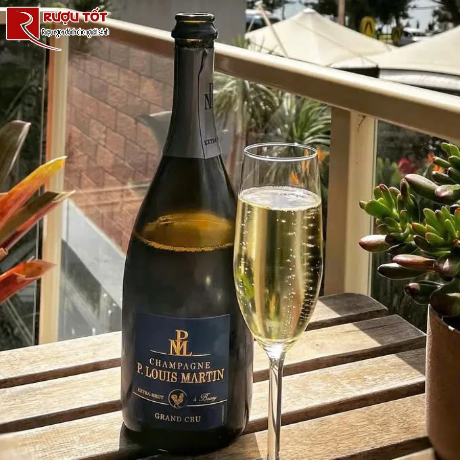 ruou champagne p louis martin grand cru extra brut de uong