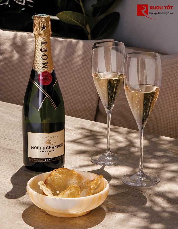 ruou champagne phap moet & chandon brut imperial