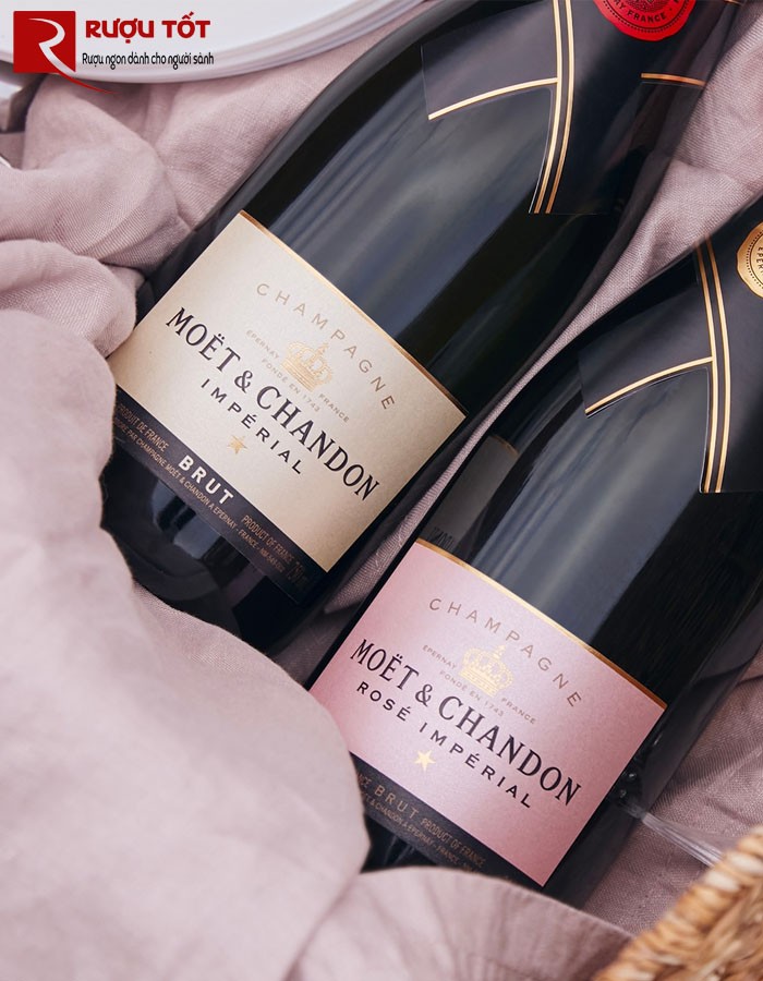 Rượu Champagne Pháp Moet & Chandon Rose Imperial