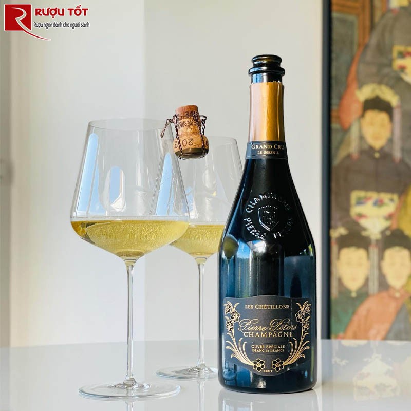 Rượu Champagne Pierre Peters Les Chetillons Cao Cấp
