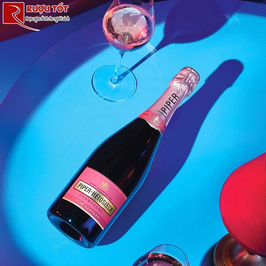 Rượu Champagne Piper Heidsieck Rose