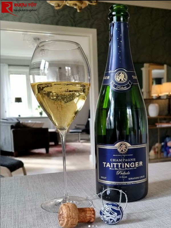 Rượu Champagne Taittinger Prelude Grands Crus Brut 750ml
