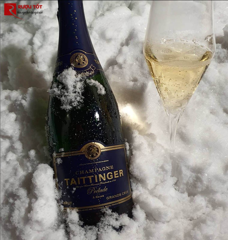 Rượu Champagne Taittinger Prelude Grands Crus