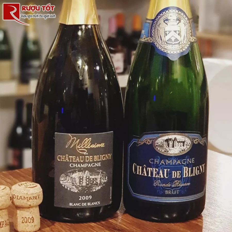 ruou chateau de bligny brut millesime chinh hang