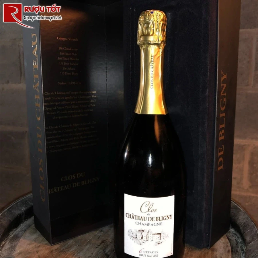 ruou chateau de bligny brut nature 6 varietals