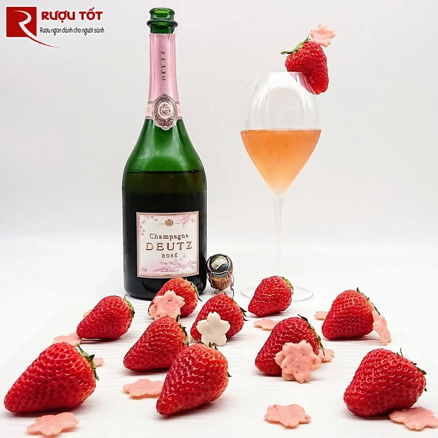 ruou deutz brut classic rose sakura chinh hang