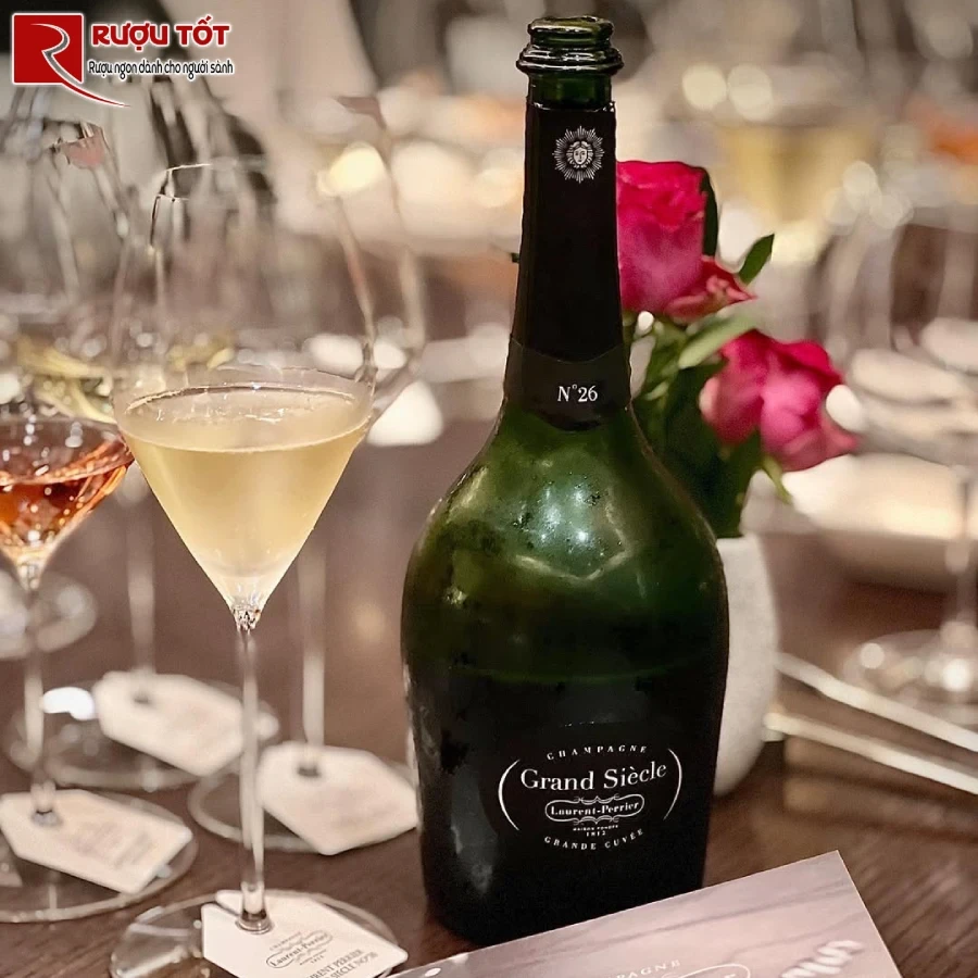 ruou laurent perrier grand siecle 26