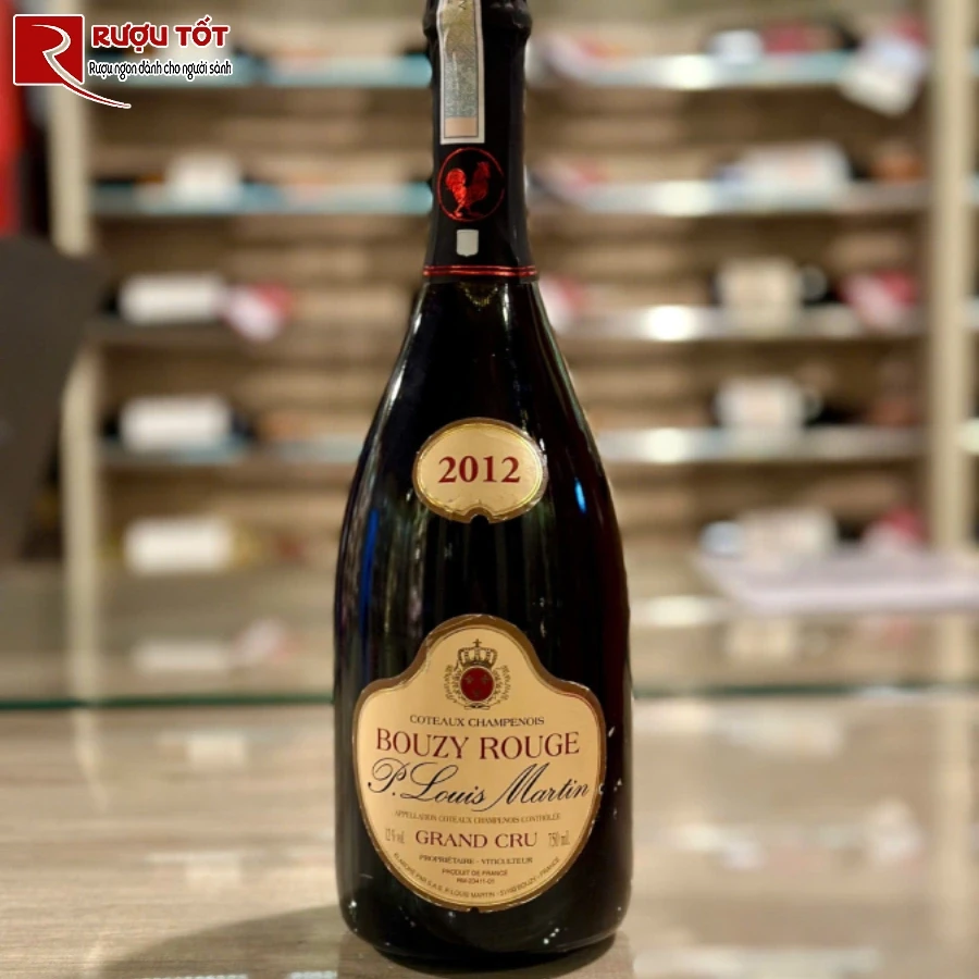 ruou p louis martin bouzy rouge coteaux champenois 12% 750ml