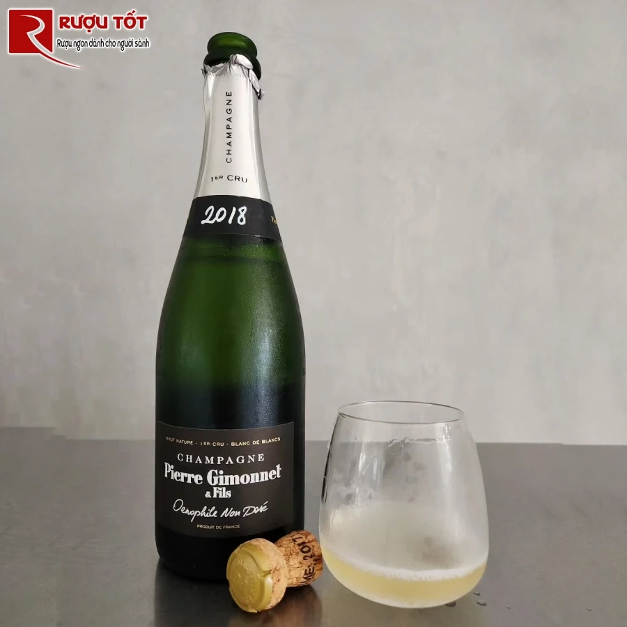 ruou pierre gimonnet brut premier cru nature oenophile ngon