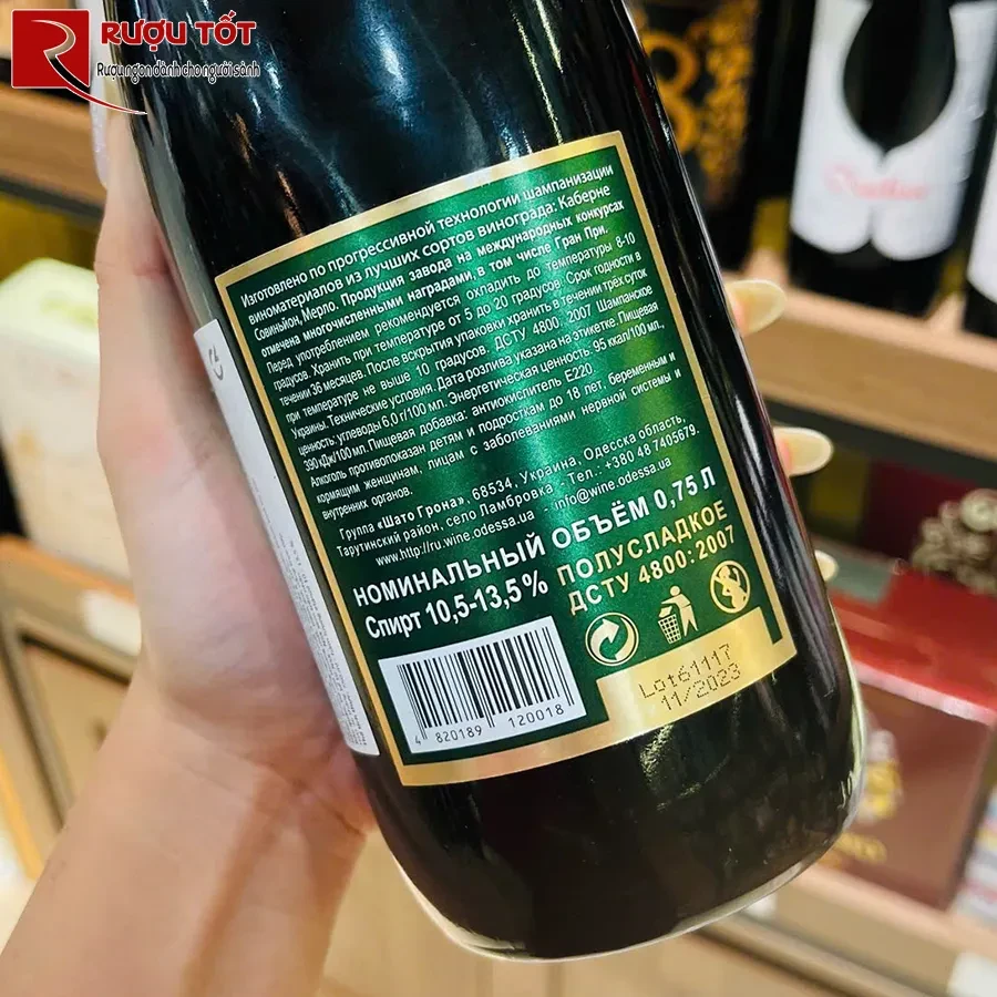 ruou sam banh nga 10 dong tien do