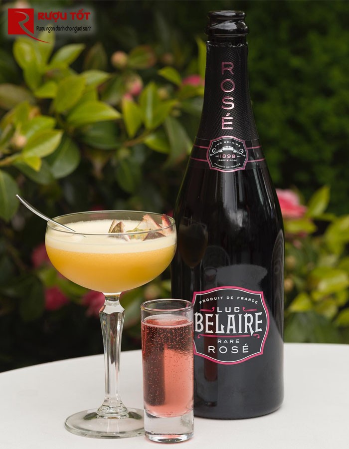 Rượu vang nổ Luc Belaire Rare Rose hồng