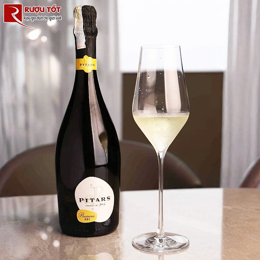ruou vang no pitars prosecco extra dry doc