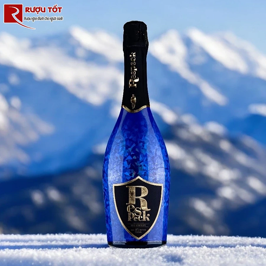 ruou vang no respeck blue rasberry gia tot