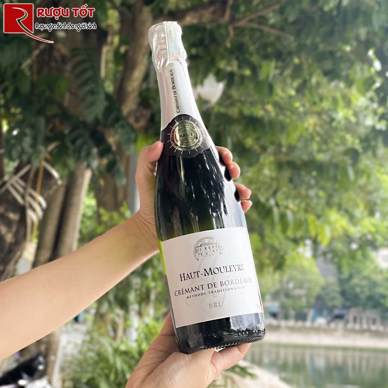 sâm panh Haut Mouleyre Cremant de Bordeaux