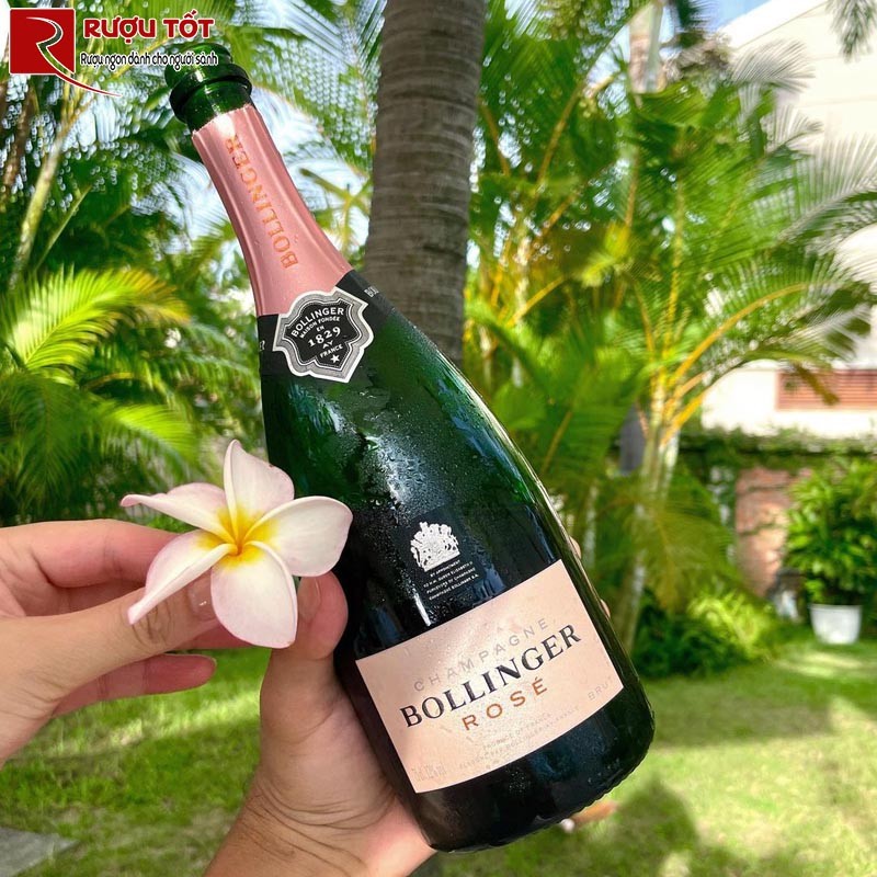 Vang Bollinger Rosé nv Champagne cao cấp