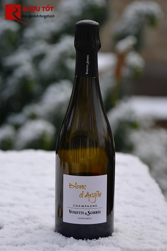 vouette et sorbee blanc d'argile extra brut