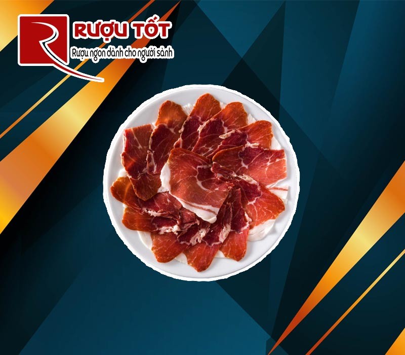 Thịt heo muối Serrano nhập khẩu