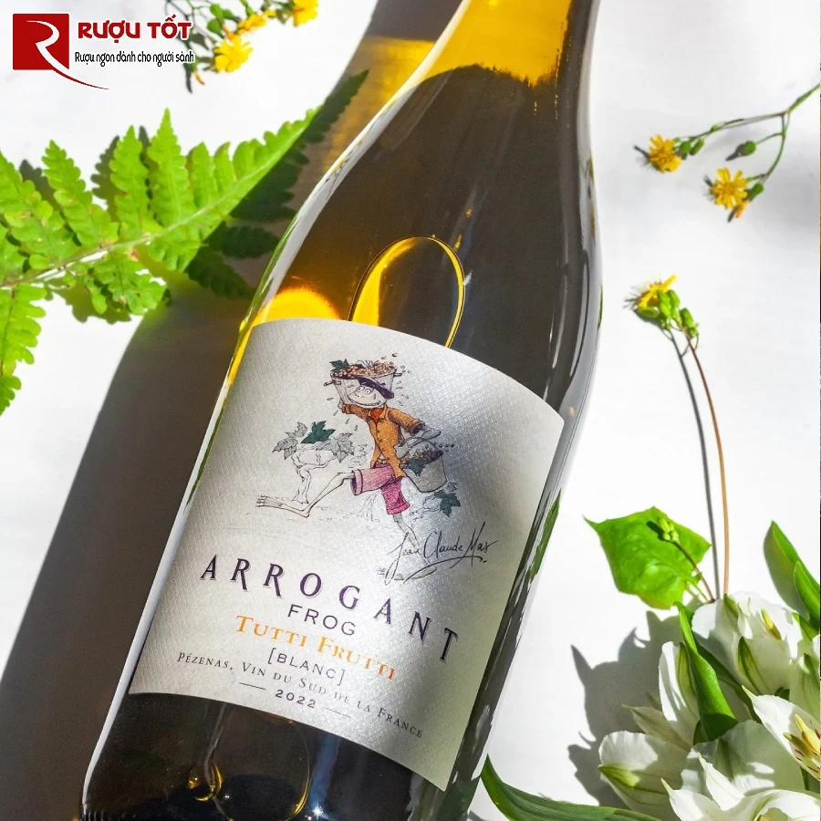 ruou vang viognier arrogant frog