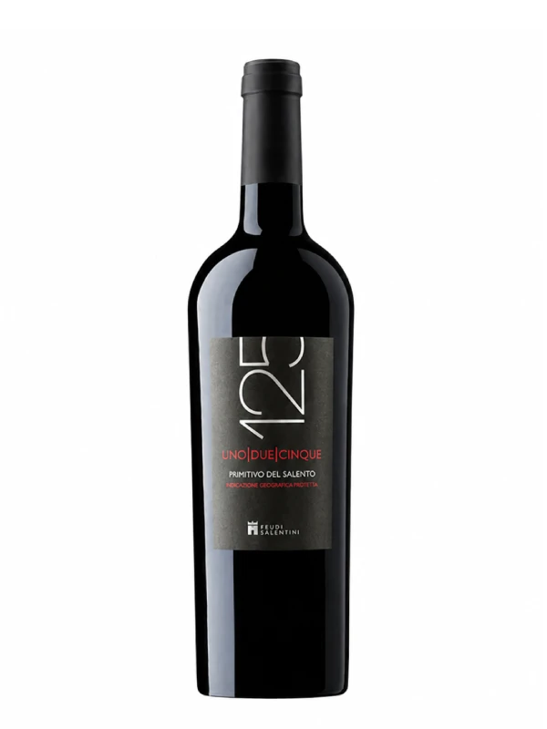 Rượu vang 125 Primitivo Del Salento 12,5 độ