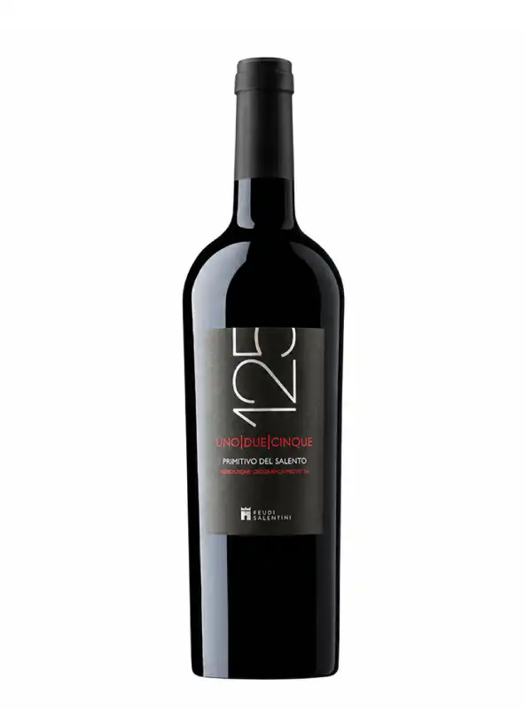 Rượu vang 125 Primitivo Del Salento 12,5 độ