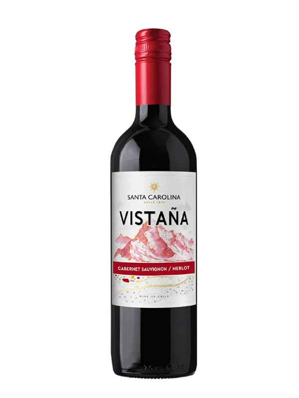 Rượu Vang Vistana Santa Carolina Red - White