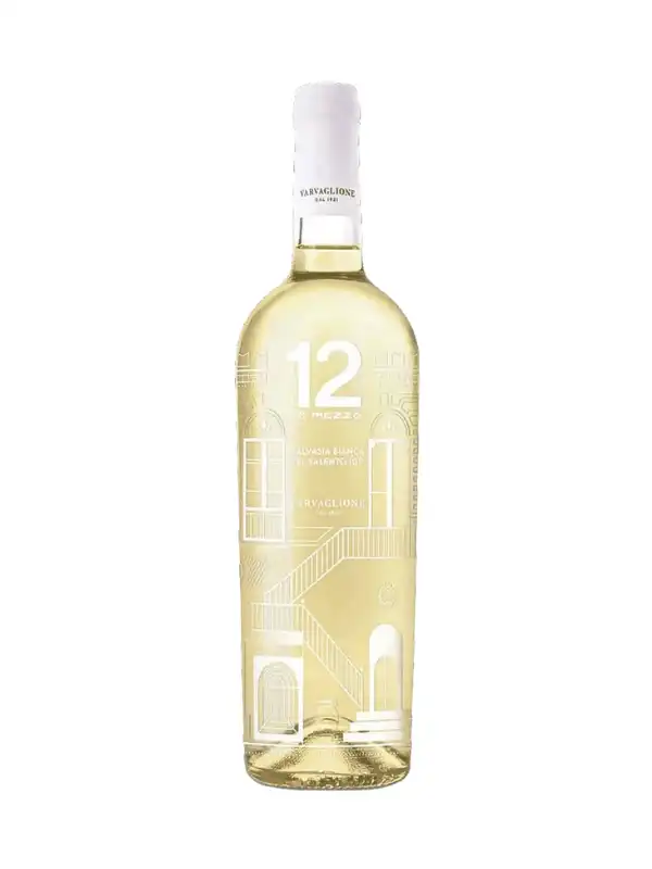 Rượu vang 12 E Mezzo Masseria Malvasia Bianca