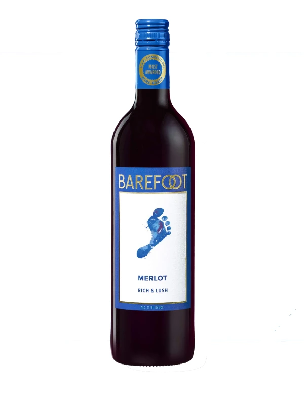 Rượu Vang Barefoot Merlot Wine Varietal